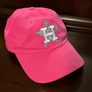 Houston Astros pink hat